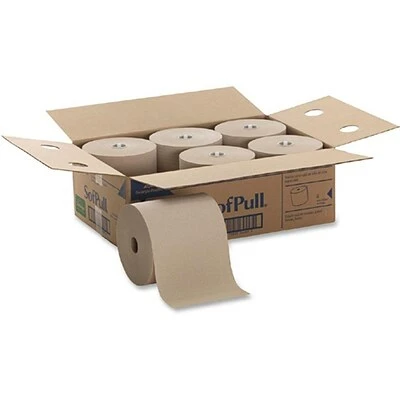 Discount ๐ Hardwound Paper Towels Georgia-Pacific Sofpull Recycled High-Capacity Hardwound Paper Towel, 1-Ply, Natural, 1000'/Roll, 6 Rolls/Carton (26480) โ 5 Discount ๐ Hardwound Paper Towels Georgia-Pacific Sofpull Recycled High-Capacity Hardwound Paper Towel, 1-Ply, Natural, 1000'/Roll, 6 Rolls/Carton (26480) โ - Image 3