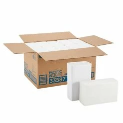 Brand new π Multifold Paper Towels Pacific Blue Ultra Recycled C-Fold Paper Towels, 1-ply, 220 Sheets/Pack, 10 Packs/Carton (33587) π