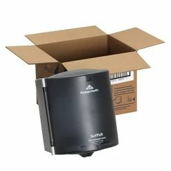 Cheap 😀 Centerpull Paper Towel Dispensers SofPull Centerpull Paper Towel Dispenser, Translucent Smoke (58204) 💯 -Janitorial Paper Sales unnamed file 1072