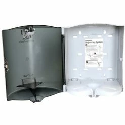 Cheap 😀 Centerpull Paper Towel Dispensers SofPull Centerpull Paper Towel Dispenser, Translucent Smoke (58204) 💯 -Janitorial Paper Sales unnamed file 1074