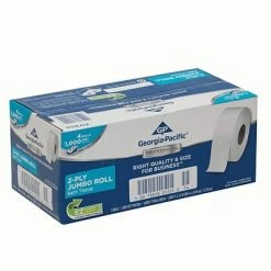 New 🤩 2-Ply Toilet Paper Georgia-Pacific Professional Series Jumbo Jr. Toilet Paper, 2-Ply, White, 1000 Ft./Roll, 4 Rolls/Carton (2172114) 🎉 -Janitorial Paper Sales unnamed file 1092