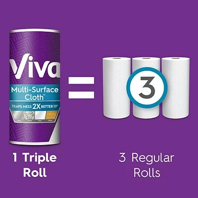 Buy ๐ Viva Choose-A-Sheet Multi-Surface Cloth Paper Towels, 2-Ply, 165 Sheets/Roll, 6 Rolls/Pack (53663) ๐ 6 Buy ๐ Viva Choose-A-Sheet Multi-Surface Cloth Paper Towels, 2-Ply, 165 Sheets/Roll, 6 Rolls/Pack (53663) ๐ - Image 4