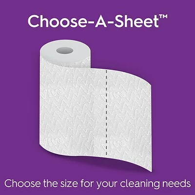 Buy ๐ Viva Choose-A-Sheet Multi-Surface Cloth Paper Towels, 2-Ply, 165 Sheets/Roll, 6 Rolls/Pack (53663) ๐ 9 Buy ๐ Viva Choose-A-Sheet Multi-Surface Cloth Paper Towels, 2-Ply, 165 Sheets/Roll, 6 Rolls/Pack (53663) ๐ - Image 7