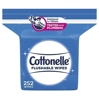 Coupon ๐งจ Bathroom Tissue Cottonelle Flushable Wet Wipes, 252 Wipes/Refill (43541) ๐ 3 Coupon ๐งจ Bathroom Tissue Cottonelle Flushable Wet Wipes, 252 Wipes/Refill (43541) ๐