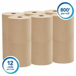 Brand new 🎉 Hardwound Paper Towels Scott Essential Hardwound Paper Towel, 1-Ply, 12 Rolls/Carton (04142) 🔥 -Janitorial Paper Sales unnamed file 1151