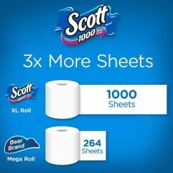 Cheap ⭐ 1-Ply Toilet Paper Scott 1-Ply Standard Toilet Paper, White, 1000 Sheets/Roll, 20 Rolls/Carton (20032) ✨ 11 Cheap ⭐ 1-Ply Toilet Paper Scott 1-Ply Standard Toilet Paper, White, 1000 Sheets/Roll, 20 Rolls/Carton (20032) ✨ -Janitorial Paper Sales unnamed file 12