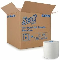 Discount 🎉 Scott Pro Hardwound Paper Towels, 1-ply, 900 Ft./Roll, 6 Rolls/Carton (43959) 👍 -Janitorial Paper Sales unnamed file 1236