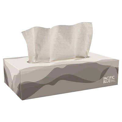 Outlet ✨ 2-Ply Facial Tissue Pacific Blue Basic Facial Tissue, 2-ply, 100 Tissues/Box, 30 Boxes/Pack (47410) ✔️ 4 Outlet ✨ 2-Ply Facial Tissue Pacific Blue Basic Facial Tissue, 2-ply, 100 Tissues/Box, 30 Boxes/Pack (47410) ✔️ - Image 2