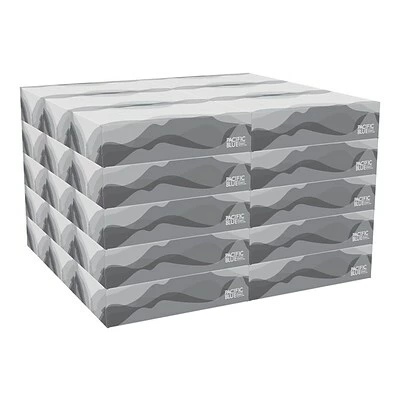 Outlet ✨ 2-Ply Facial Tissue Pacific Blue Basic Facial Tissue, 2-ply, 100 Tissues/Box, 30 Boxes/Pack (47410) ✔️ 6 Outlet ✨ 2-Ply Facial Tissue Pacific Blue Basic Facial Tissue, 2-ply, 100 Tissues/Box, 30 Boxes/Pack (47410) ✔️ - Image 4