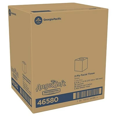 Top 10 π 2-Ply Facial Tissue Angel Soft Professional Series Standard Facial Tissues, 2-Ply, 96 Sheets/Box, 36 Boxes/Pack (46580) π 7 Top 10 π 2-Ply Facial Tissue Angel Soft Professional Series Standard Facial Tissues, 2-Ply, 96 Sheets/Box, 36 Boxes/Pack (46580) π - Image 5