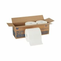 Outlet ๐ Pacific Blue Ultra 8" High-Capacity Hardwound Paper Towels, 1-Ply, 3 Rolls/Carton (26491) โ