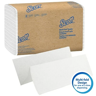 Wholesale ✨ Scott Essential Recycled Multifold Paper Towels, 1-ply, 250 Sheets/Pack, 16 Packs/Carton (1840) ✨ 8 Wholesale ✨ Scott Essential Recycled Multifold Paper Towels, 1-ply, 250 Sheets/Pack, 16 Packs/Carton (1840) ✨ - Image 6