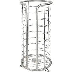 Discount 🧨 Toilet Paper Dispensers InterDesign® Forma Ultra Toilet Tissue Reserve Holder, Brushed Stainless Steel 🛒