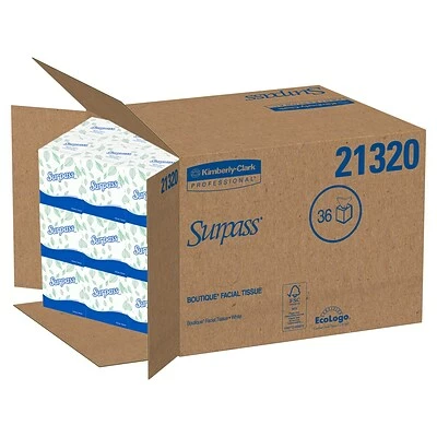 New ๐คฉ 2-Ply Facial Tissue Surpass Boutique Facial Tissue, 2-ply, 110 Tissues/Box, 36 Boxes/Pack (21320) ๐ 4 New ๐คฉ 2-Ply Facial Tissue Surpass Boutique Facial Tissue, 2-ply, 110 Tissues/Box, 36 Boxes/Pack (21320) ๐ - Image 2