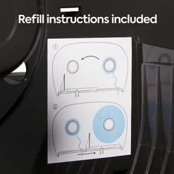 Best deal 🤩 Toilet Paper Dispensers Coastwide Professional™ Twin Jumbo Roll Toilet Paper Dispenser, Black (CW60831) 🎁 -Janitorial Paper Sales unnamed file 1397