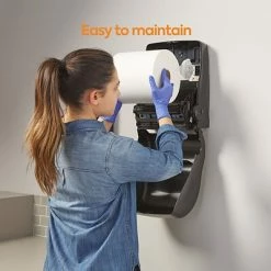 Discount 🛒 Hardwound Paper Towel Dispensers Coastwide Professional™ Manual Auto-Cut Hardwound Paper Towel Dispenser, Black (CW60832) 🔥 -Janitorial Paper Sales unnamed file 1405