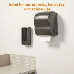 Discount 🛒 Hardwound Paper Towel Dispensers Coastwide Professional™ Manual Auto-Cut Hardwound Paper Towel Dispenser, Black (CW60832) 🔥 -Janitorial Paper Sales unnamed file 1409