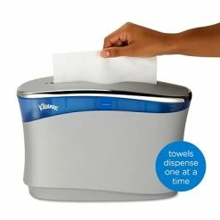 Best Sale 😀 Folded Paper Towel Dispensers Kleenex® Reveal Countertop System Hand Towel Dispenser, Soft Grey (51904) ✨ 10 Best Sale 😀 Folded Paper Towel Dispensers Kleenex® Reveal Countertop System Hand Towel Dispenser, Soft Grey (51904) ✨ -Janitorial Paper Sales unnamed file 1453