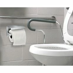 Brand new 🤩 Toilet Paper Dispensers Alpine Industries Toilet Paper Holder With Shelf Storage Rack, Single Post Dispenser, Stainless Steel, (2-Pack) 🌟 -Janitorial Paper Sales unnamed file 1476