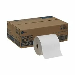 Discount 🛒 Pacific Blue Basic Recycled Hardwound Paper Towels, 1-ply, 800 Ft./Roll, 6 Rolls/Carton (26601) 👏 -Janitorial Paper Sales unnamed file 1481