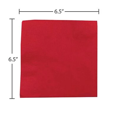 Wholesale 🌟 Disposable Napkins JAM Paper® Medium Lunch Napkins, 6 1/2 X 6 1/2, Red, 40/Pack (6255620730) 😉 5 Wholesale 🌟 Disposable Napkins JAM Paper® Medium Lunch Napkins, 6 1/2 X 6 1/2, Red, 40/Pack (6255620730) 😉 - Image 3
