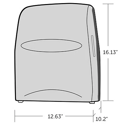 Discount π Hardwound Paper Towel Dispensers Kimberly-Clark Sanitouch Hardwound Paper Towel Dispenser, Smoke (09996) π― 7 Discount π Hardwound Paper Towel Dispensers Kimberly-Clark Sanitouch Hardwound Paper Towel Dispenser, Smoke (09996) π― - Image 5