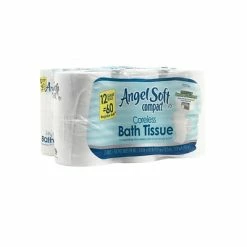 Coupon β¨ 2-Ply Toilet Paper Angel Soft Professional Series Compact 2-Ply Coreless Toilet Paper, White, 750 Sheets/Roll, 12 Rolls/Pack (1937300) π