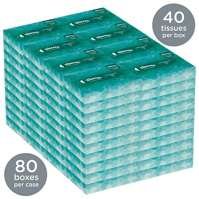 New ๐ 2-Ply Facial Tissue Kleenex Junior Facial Tissue, 2-ply, 40 Tissues/Box, 80 Boxes/Pack (21195) ๐ฏ 4 New ๐ 2-Ply Facial Tissue Kleenex Junior Facial Tissue, 2-ply, 40 Tissues/Box, 80 Boxes/Pack (21195) ๐ฏ - Image 2