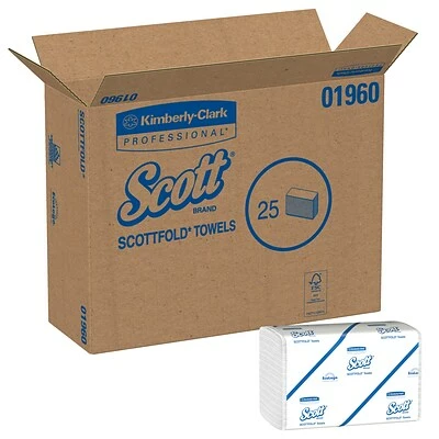 Deals ๐ Scott SCOTTFOLD Recycled Multifold Paper Towels, 1-ply, 175 Sheets/Pack, 25 Packs/Carton (01960) ๐ฅ 4 Deals ๐ Scott SCOTTFOLD Recycled Multifold Paper Towels, 1-ply, 175 Sheets/Pack, 25 Packs/Carton (01960) ๐ฅ - Image 2