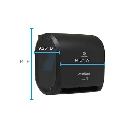 Top 10 โค๏ธ Hardwound Paper Towel Dispensers Enmotion Impulse Hardwound Towel Paper Towel Dispenser, Black (59488A) ๐ 4 Top 10 โค๏ธ Hardwound Paper Towel Dispensers Enmotion Impulse Hardwound Towel Paper Towel Dispenser, Black (59488A) ๐ - Image 2