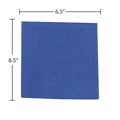 Wholesale ๐ฅฐ Disposable Napkins JAM Paper Lunch Napkin, 2-ply, Blue, 40 Napkins/Pack (6255620718) ๐ 5 Wholesale ๐ฅฐ Disposable Napkins JAM Paper Lunch Napkin, 2-ply, Blue, 40 Napkins/Pack (6255620718) ๐ - Image 3