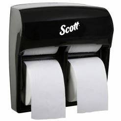Best deal ๐ Toilet Paper Dispensers Scott Professional High Capacity Bathroom Tissue Dispenser, Black (44518) ๐คฉ