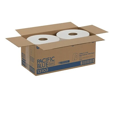 Hot Sale π 2-Ply Toilet Paper Pacific Blue Basic Jumbo Sr. Toilet Paper, 2-Ply, White, 2000 Ft./Roll, 6 Rolls/Carton (13102) π 6 Hot Sale π 2-Ply Toilet Paper Pacific Blue Basic Jumbo Sr. Toilet Paper, 2-Ply, White, 2000 Ft./Roll, 6 Rolls/Carton (13102) π - Image 4