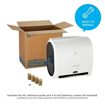 Discount ✨ Hardwound Paper Towel Dispensers EnMotion Hardwound Towel Paper Towel Dispenser, White (59447A) 🧨 4 Discount ✨ Hardwound Paper Towel Dispensers EnMotion Hardwound Towel Paper Towel Dispenser, White (59447A) 🧨 - Image 2