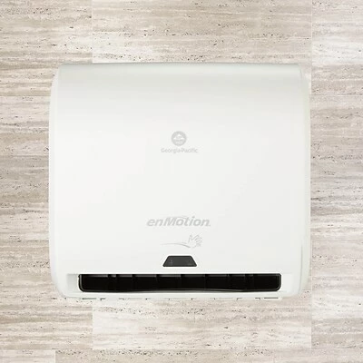 Discount ✨ Hardwound Paper Towel Dispensers EnMotion Hardwound Towel Paper Towel Dispenser, White (59447A) 🧨 6 Discount ✨ Hardwound Paper Towel Dispensers EnMotion Hardwound Towel Paper Towel Dispenser, White (59447A) 🧨 - Image 4