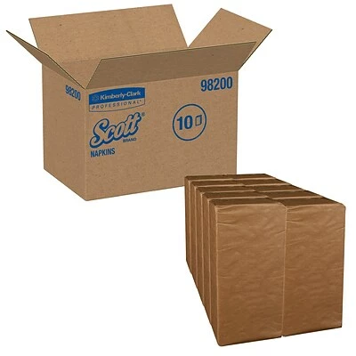 Brand new โจ Disposable Napkins Scott Recycled Napkin, 2-ply, White, 300 Napkins/Pack, 10/Carton (98200) ๐ 5 Brand new โจ Disposable Napkins Scott Recycled Napkin, 2-ply, White, 300 Napkins/Pack, 10/Carton (98200) ๐ - Image 3