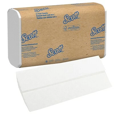 Hot Sale ✨ Kitchen Roll Paper Towels Scott Essential Recycled C-Fold Paper Towels, 1-ply, 200 Sheets/Pack, 9 Packs/Carton (03623) ✨ 6 Hot Sale ✨ Kitchen Roll Paper Towels Scott Essential Recycled C-Fold Paper Towels, 1-ply, 200 Sheets/Pack, 9 Packs/Carton (03623) ✨ - Image 4