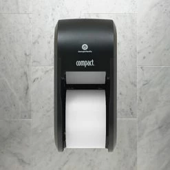 Coupon 🧨 Georgia-Pacific Toilet Paper Dispensers Compact® 2-Roll Vertical Coreless Toilet Paper Dispenser By GP PRO, Black (56790A) 👍