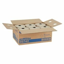 Discount ❤️ Enmotion Flex Recycled Hardwound Paper Towels, 1-ply, 550 Ft./Roll, 6 Rolls/Carton (89740) 😀 -Janitorial Paper Sales unnamed file 1910