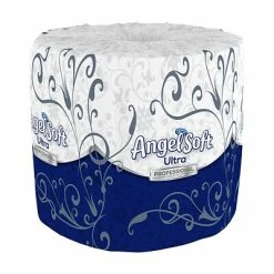 Brand new ๐ 2-Ply Toilet Paper Angel Soft Ultra Professional Series 2-Ply Standard Toilet Paper, White, 400 Sheets/Roll, 60 Rolls/Carton (16560) โจ