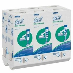 New ๐ Disposable Napkins Scott Mega Cartridge Recycled Beverage Napkin, 1-ply, White, 875 Napkins/Pack, 6/Carton (98908) ๐งจ