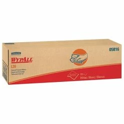 Promo ❤️ Disposable Napkins WypAll L30 DRC Wipers, White, 120 Sheets/Box, 6 Boxes/Pack (05816) ❤️