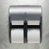 Promo ⭐ Toilet Paper Dispensers Compact® 4-Roll Quad Coreless Toilet Paper Dispenser By GP PRO, Faux Stainless, 11.750”W X 6.900”D X 13.250”H (56746A) 🌟