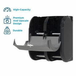 Promo ⭐ Toilet Paper Dispensers Compact® 4-Roll Quad Coreless Toilet Paper Dispenser By GP PRO, Faux Stainless, 11.750”W X 6.900”D X 13.250”H (56746A) 🌟 -Janitorial Paper Sales unnamed file 1958