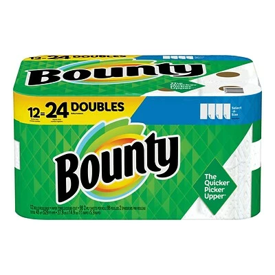 Deals ๐ Kitchen Roll Paper Towels Bounty Select-A-Size Paper Towels, 2-ply, 98 Sheets/Roll, 12 Double Rolls/Pack (76209/66541) ๐งจ 3 Deals ๐ Kitchen Roll Paper Towels Bounty Select-A-Size Paper Towels, 2-ply, 98 Sheets/Roll, 12 Double Rolls/Pack (76209/66541) ๐งจ