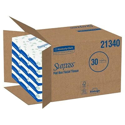 Budget ⭐ 2-Ply Facial Tissue Surpass Standard Facial Tissue, 2-Ply, 100 Sheets/Box, 30 Boxes/Pack (21340) ⭐ 4 Budget ⭐ 2-Ply Facial Tissue Surpass Standard Facial Tissue, 2-Ply, 100 Sheets/Box, 30 Boxes/Pack (21340) ⭐ - Image 2