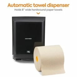 Best Pirce ⌛ Hardwound Paper Towel Dispensers Coastwide Professional™ J-Series Automatic Touchless Paper Towel Dispenser, Black (CWJAHT-B) ✨