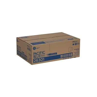 Wholesale β¨ Hardwound Paper Towels Pacific Blue Basic Recycled Hardwound Paper Towel, 1-Ply, Brown, 800'/Roll, 6 Rolls/Carton (26301) π 4 Wholesale β¨ Hardwound Paper Towels Pacific Blue Basic Recycled Hardwound Paper Towel, 1-Ply, Brown, 800'/Roll, 6 Rolls/Carton (26301) π - Image 2