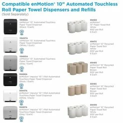 Deals 👍 Hardwound Paper Towel Dispensers EnMotion Hardwound Towel Paper Towel Dispenser, White (59407A) 🤩 -Janitorial Paper Sales unnamed file 2060