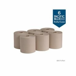 Wholesale β¨ Hardwound Paper Towels Pacific Blue Basic Recycled Hardwound Paper Towel, 1-Ply, Brown, 800'/Roll, 6 Rolls/Carton (26301) π 9 Wholesale β¨ Hardwound Paper Towels Pacific Blue Basic Recycled Hardwound Paper Towel, 1-Ply, Brown, 800'/Roll, 6 Rolls/Carton (26301) π -Janitorial Paper Sales unnamed file 207
